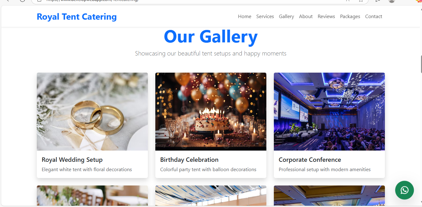 StepUp website screenshot